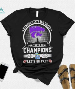 Kansas State Wildcats Pop Tarts Bowl Champions 2023 let’s go Cats shirt