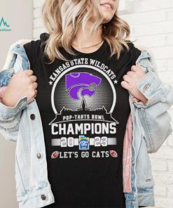 Kansas State Wildcats Pop Tarts Bowl Champions 2023 let’s go Cats shirt, hoodie, sweater, long sleeve and tank top Kansas State Wildcats Pop Tarts Bowl Champions 2023 let’s go Cats shirt