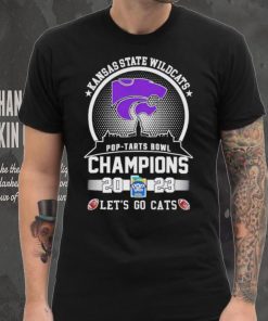 Kansas State Wildcats Pop Tarts Bowl Champions 2023 let’s go Cats shirt, hoodie, sweater, long sleeve and tank top Kansas State Wildcats Pop Tarts Bowl Champions 2023 let’s go Cats shirt