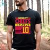 Kansas city Chiefs pacheco 10 American flag Football T shirt