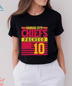 Kansas city Chiefs pacheco 10 American flag Football T shirt, hoodie, sweater, long sleeve and tank top Kansas city Chiefs pacheco 10 American flag Football T shirt