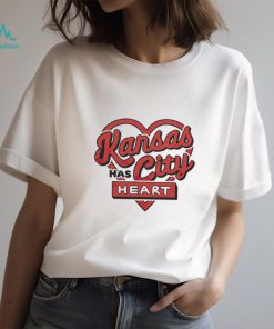 Kansas city has heart shirt