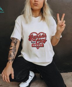 Kansas city has heart shirt