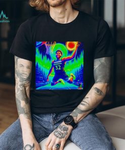 Karl Anthony Towns Flying KAT Psychedelic Meme Minnesota Timberwolves shirt
