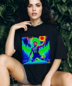 Karl Anthony Towns Flying KAT Psychedelic Meme Minnesota Timberwolves shirt