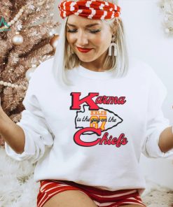 Karma Is The Guy On The Chiefs Travis Kelce 87 Shirt, hoodie, sweater, long sleeve and tank top Karma Is The Guy On The Chiefs Travis Kelce 87 Shirt