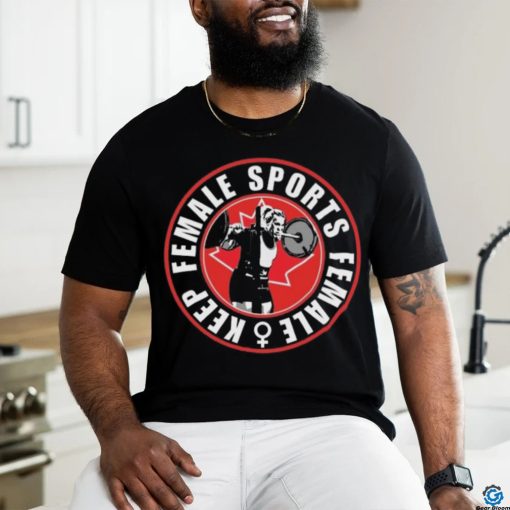 Keep Female Sports Female Logo T Shirt