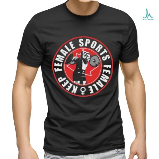 Keep Female Sports Female Logo T Shirt