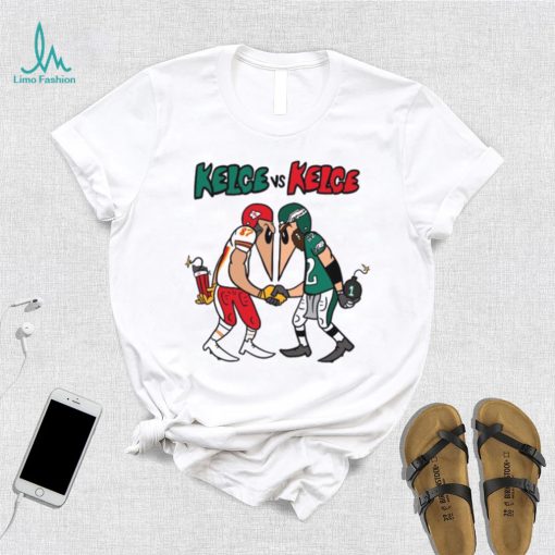 Kelce vs Kelce LVII Super Bowl Champions T Shirt