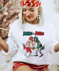 Kelce vs Kelce LVII Super Bowl Champions T Shirt