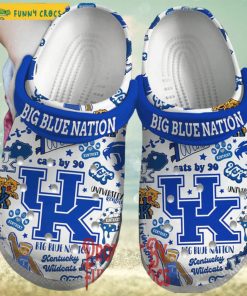 Kentucky Wildcats Big Blue Nation Crocs Shoes
