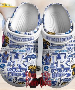 Kentucky Wildcats Football Crocs Shoes