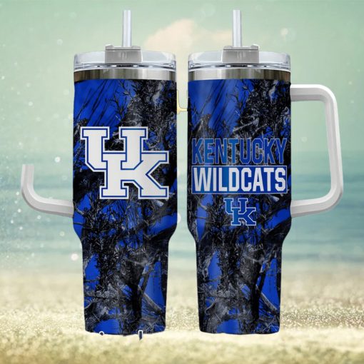 Kentucky Wildcats Realtree Hunting 40oz Tumbler