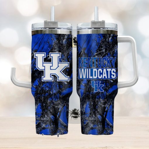 Kentucky Wildcats Realtree Hunting 40oz Tumbler