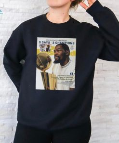 Kevin Durant Golden State Warriors NBA Sports Illustrated Cover Tee Shirt