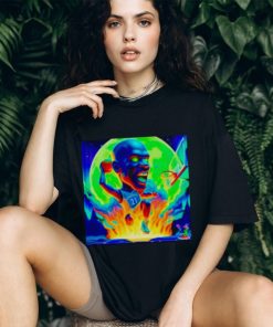 Kevin Garnett KG he’s on fire Psychedelic meme Minnesota Timberwolves shirt