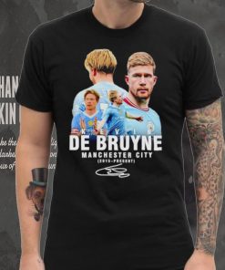Kevin de Bruyne Manchester City 2015 present signature shirt