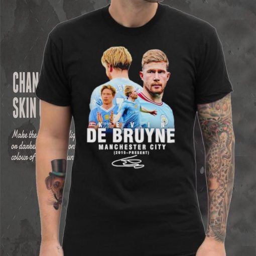 Kevin de Bruyne Manchester City 2015 present signature shirt