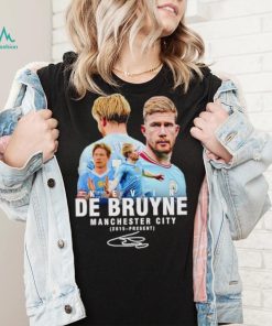 Kevin de Bruyne Manchester City 2015 present signature shirt