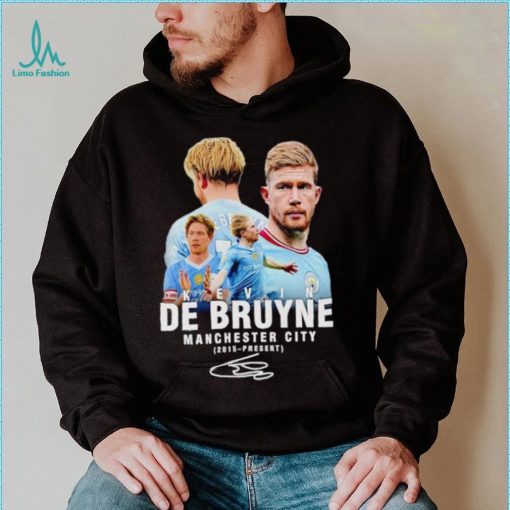 Kevin de Bruyne Manchester City 2015 present signature shirt