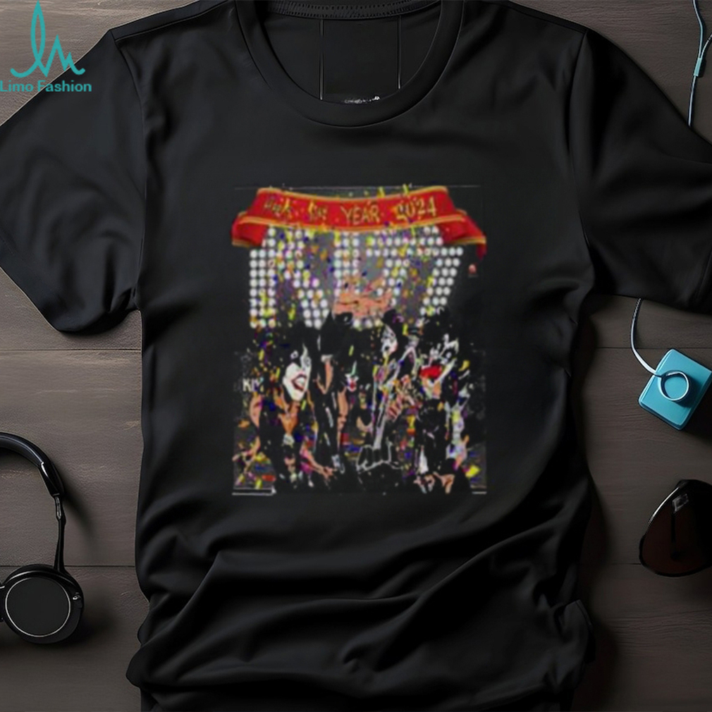 Kiss Band Happy New Year 2024 T Shirt Kiss Band Happy New Year 2024 T Shirt