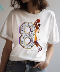 Kobe Bryant 81 anniversary january 22 2006 the 2nd most points in a game in NBA history shirt