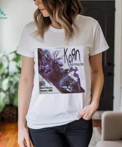 Korn In Gunnersbury Park London On 11 August 2024 Line Up Poster Unisex T Shirt