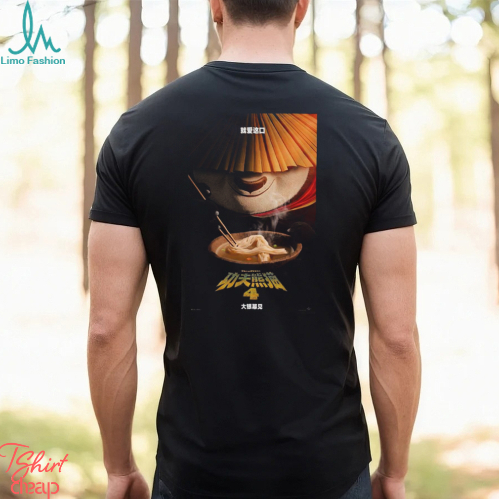 Kung Fu Panda 4 New Poster Chinese Version Unisex T Shirt Kung Fu Panda 4 New Poster Chinese Version Unisex T Shirt