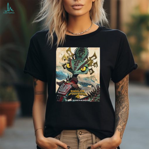 Kung Fu Panda 4 The Chameleon New Character Poster T Shirt