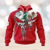 Detroit Red Wings Hoodie Specialized Design In Classic Style With Paisley! WE WEAR PINK BREAST CANCER Hoodie
