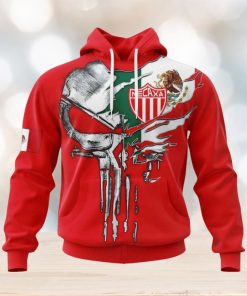 LIGA MX Club Necaxa Special Skull Design Concept Kits Hoodie