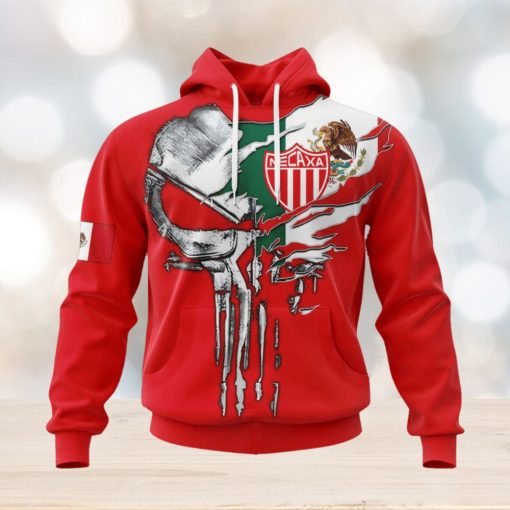 LIGA MX Club Necaxa Special Skull Design Concept Kits Hoodie
