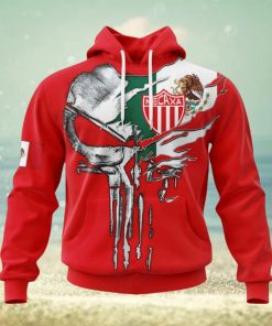 LIGA MX Club Necaxa Special Skull Design Concept Kits Hoodie