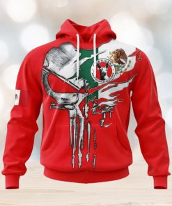 LIGA MX Club Tijuana Special Skull Design Concept Kits Hoodie