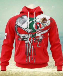 LIGA MX Club Tijuana Special Skull Design Concept Kits Hoodie
