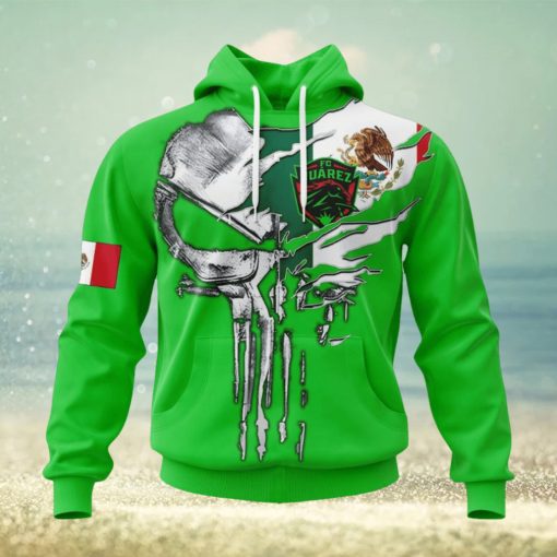 LIGA MX FC Juarez Special Skull Design Concept Kits Hoodie