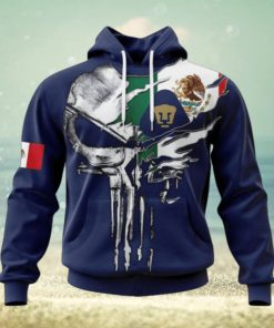LIGA MX Pumas UNAM Special Skull Design Concept Kits Hoodie