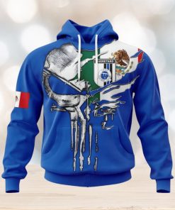 LIGA MX Queretaro F.C Special Skull Design Concept Kits Hoodie