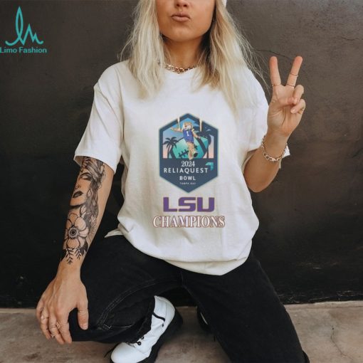 LSU 2024 ReliaQuest Bowl Champions T shirts