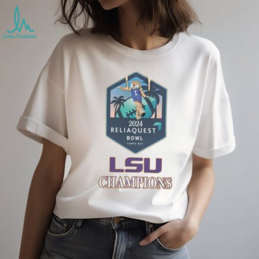 LSU 2024 ReliaQuest Bowl Champions T shirts