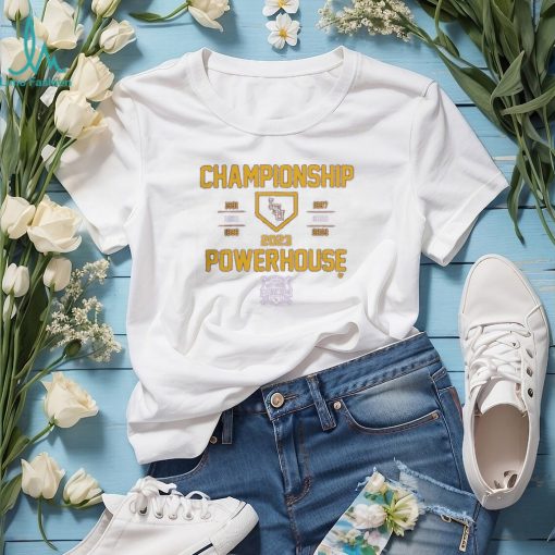 LSU Baseball National Championship Powerhouse T Shirt