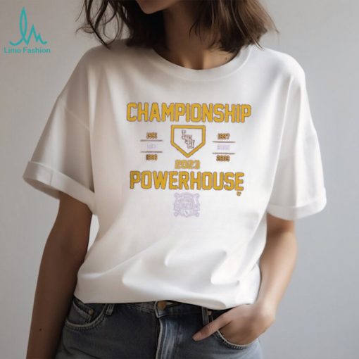 LSU Baseball National Championship Powerhouse T Shirt