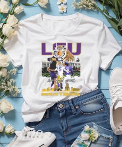 LSU Geaux Tigers flau’jae Johnson Jayden Daniel and Dylan Crews Signatures Shirt