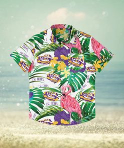 LSU Tigers Flamingo Hawaiian Shirt