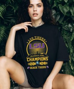 LSU Tigers Geaux Tigers Champions 2024 T Shirt