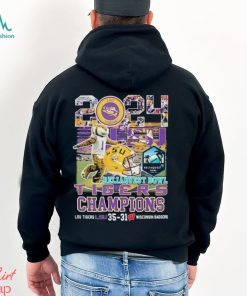 LSU Tigers Mascot 2024 Reliaquest Bowl Champions Shirt