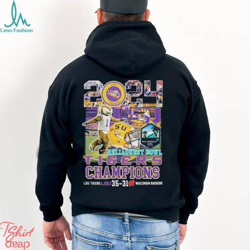 LSU Tigers Mascot 2024 Reliaquest Bowl Champions Shirt