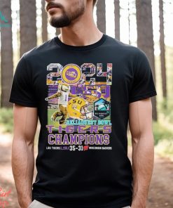 LSU Tigers Mascot 2024 Reliaquest Bowl Champions Shirt