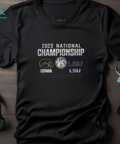 LSU Tigers Vs Iowa Hawkeyes 2023 NCAA National Championship Matchup T Shirt