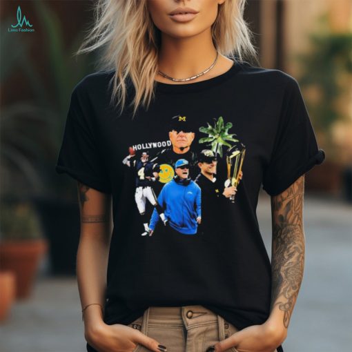 La Fully Bolted Harbaugh Hollywood t shirt